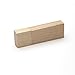 Produktbild aricona Holz USB Stick mit 8GB Speicherkapazität USB 2.0 Speicherstick, lange Datenhaltbarkeit und Plug & Play Funktion, Naturprodukt aus hellem Ahorn Holz mit magnetischer Kappe