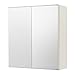 Produktbild Ikea LILLA…NGEN - Mirror Cabinet with 2 Doors White A 45-60x21x64 cm