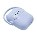 Produktbild Für Apple AirPods Silikon Hülle, Süß Soft Anti-Lost-Schutz Case Cover für Apple AirPods Schutzhüllen-Silikonhülle Schutz AirPods Aufladen Case (Blau)