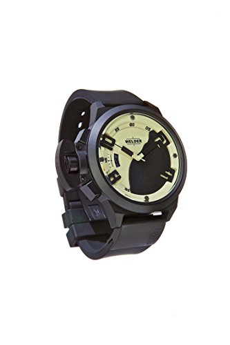 Welder Herren-Armbanduhr Analog Quarz Kautschuk K24 3105 Welder Herren-Armbanduhr Analog Quarz Kautschuk K24 3105