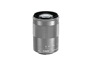 Canon EF-M 55-200mm f/4.5-6.3 Image Stabilization STM Zoom Lens (Silver)