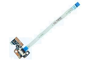 JINTAI Scheda con Tasto Accensione per HP 15T-BR 15-BW 15Z-BW 15-BS 250 255 G6 CSL50 LS-E791P Power Button Flat Cavo