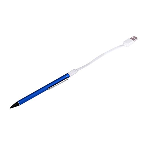 Bescita Stylus Pen Eingabestift + Kugelschreiber für Apple iPad Air / Apple iPad mini 3 / Apple iPad mini 2, Iphone，Galaxy Tab, Galaxy S2 S3，Android etc (Blau) - 5