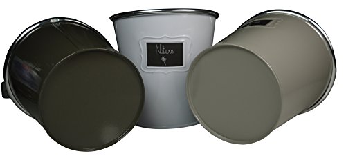 khevga Kräutergarten Küche Metall-Übertopf 3er Set - 3