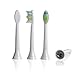 oral-q HX6064 Standard Ersatz Bürstenköpfe Kompatibel mit Elektrische Zahnbürste Philips Sonicare DiamondClean weiß, 4 PCS (1 Pack)