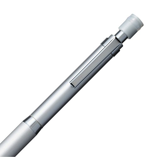 Uni-Ball Kuru Toga Druckbleistift mit silbernem Gehäuse - 4