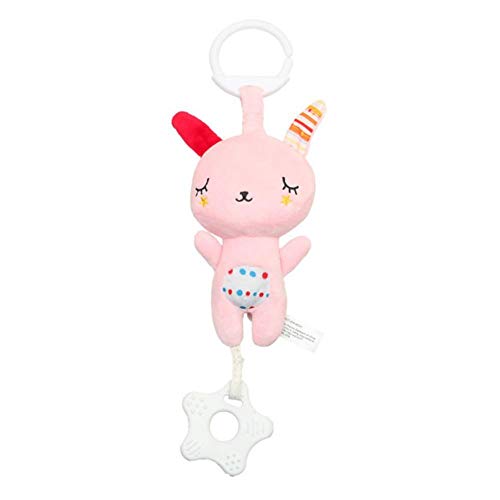 Preisvergleich Produktbild iStary Baby Hängende Verzierung Kreativer Multi-functional Toys Animal Teether Rattle Carriage Crib Pendant Leinwand Wand Dekor Baby Room Decor Ornament