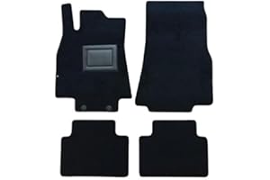 OFFICINE MILANO IL TUO STILE IN AUTO. 4 Tappetini per Mercedes Classe A dal 2004 al 2012 in Moquette Nero Su Misura OFFICINEMILANO. 2 Anteriori+2 Posteriori. Sistema di Fissaggio Originale. Fondo antiscivolo