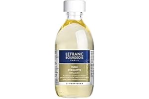 ‎LEFRANC BOURGEOIS Lefranc Bourgeois Lösungmittel und Öle für Ölmalerei, Zusatzmittel für Ölfarbe, transparent, 250ml Flasche