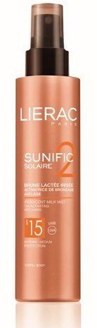 Lierac Sunific Suncare 2 SPF 15 Iridescent Milk Mist 150ml