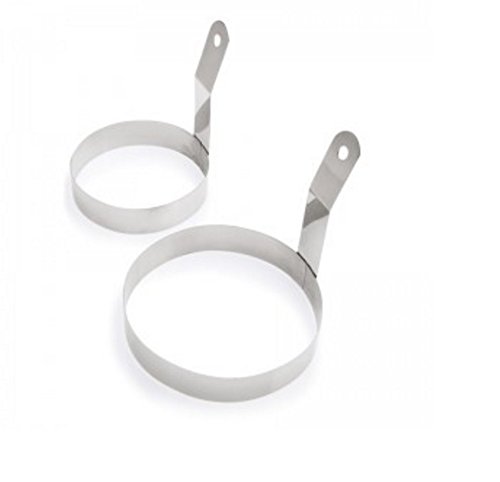 FAIMEX Huevos eierb Consejo Anillo Diámetro 10 Cm eierbackring eiförmchen Decorativa