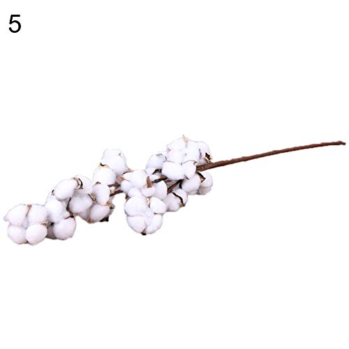 D-SYANA8 1Pc Cotton Artificial Flower Home Garden Stage Wedding Party Decor Photo Prop - 5