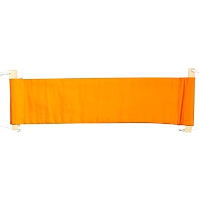 Viktion - Fuut Hamac repose-pied pour table bureau réglables portable pour le travail confortable - couleur ORANGE pour la table de 1.2 mètre environ