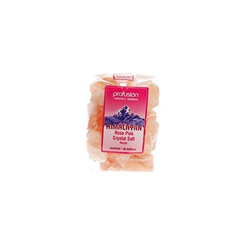 (8 PACK) - Profusion Himalayan Rose Pink Salt - Rocks| 1 kg |8 PACK - SUPER S...