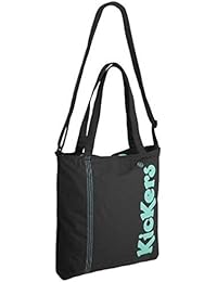 Kickers - Bolso al hombro para mujer Multicolor negro y azul