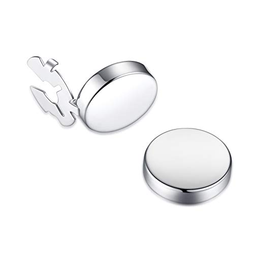 Cubre Botones Plata - La Alternativa a Los Gemelos para Camisas Ordinarias