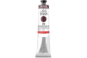 ÓLEO CARMÍN GARANZA SÓLIDO OSCURO TITAN Extrafino 6 - 20ml. Nº 39