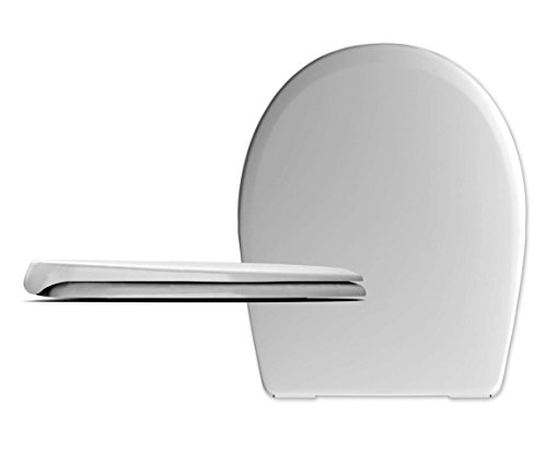 Sanifri 470011111 WC-Sitz Kea weiß, Soft-Close/Take off - 2