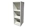 Produktbild trendteam BZLE66001 Babyzimmer Regal Weiß, BxHxT 33x93x33 cm