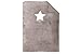 Baby Boum Super Soft Luxury Single Bed Duvet Cover with Metallic 3D Star Appliqué Spaceman Collection (Warm Grey, 140 x 200cm)