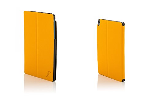 Forefront Cases® Neue Leder Hülle / Tasche / Case / Cover für HTC Google Nexus 9 (8,9 Zoll) Tablet-PC – Rundum-Geräteschutz und intelligente Auto-Sleep-Wake-Funktion mit 3-JAHRES-GARANTIE VON FOREFRONT CASES – inkl. Eingabestift - 6