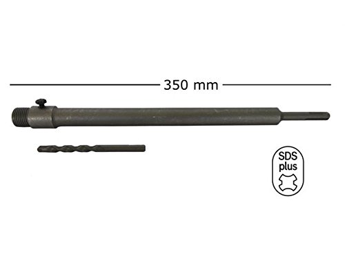 SDS PLUS Verlängerung Aufnahmeschaft für Bohrkrone M22, Länge 350 mm