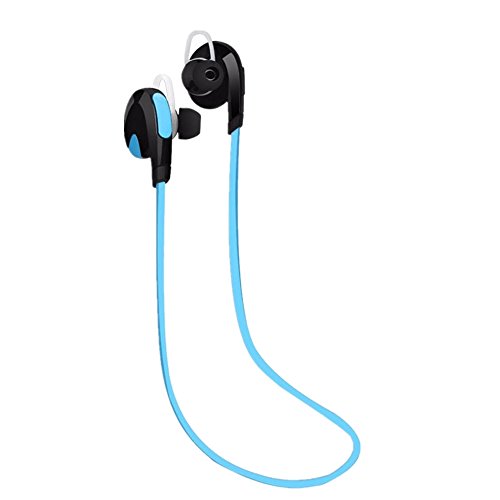 Tefamore Auricular Est  reo Inal  mbrico Bluetooth Para Auriculares De Deporte Universal  azul 