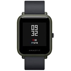 AMAZFIT Bip Xiaomi Smartwatch Monitore de activida Pulsómetro Ejercicio Fitness Versión Internacional Black
