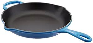 Le Creuset Signature Iron Handle Skillet, 10-1/4-Inch, Marseille