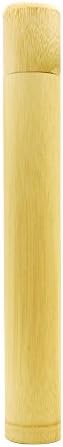 One Piece N-amboo Environmental Biodegradable Bamboo Tube Toothbrush Holder Brush Protection Case