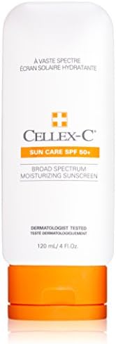 Cellex-C Sun Care SPF 50+ Broad Spectrum Moisturizing Sunscreen SPF50+ Suncare, 4 Fluid Ounce / 120 ml