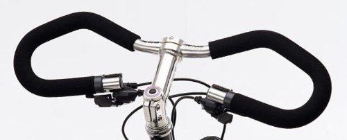 Preisvergleich Produktbild Ergotec Lenkerüberzug 2 x 400 mm sw