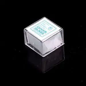 100 pcs Glass Micro Cover Slips 22x22mm - Microscope Slide Covers