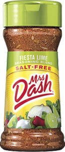 Mrs. Dash, Seasoning Blend, Fiesta Lime, Salt-Free, 2.5 oz (68 g)
