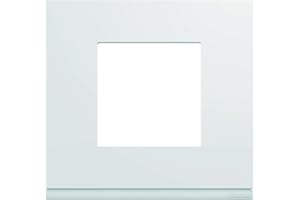 plaque - 1 poste - pure - hager gallery wxp0002