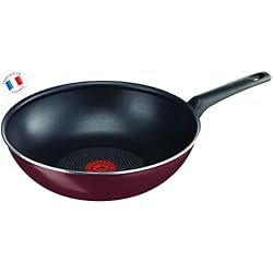 Tefal B3001902 Extra Brownie Wok 28 cm, Aluminium