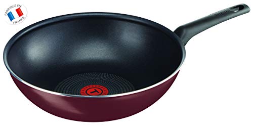 Tefal B3001902 Extra Brownie Wok 28 cm, Aluminium