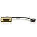 Produktbild Saxonia HDMI auf DVI Adapter Kabel mit Audio 24+5 Dual Link 1080p (Full HD 3D Ready HDTV) Highspeed Adapterkabel, HDMI auf DVI-D Stecker vergoldete Kontakte, 30cm