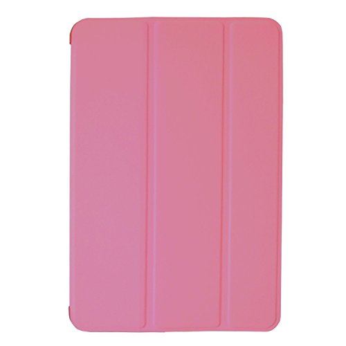 Khomo iPad Mini 4 Hülle Case Rosa Transparent Gehäuse mit doppelten Schutz ultra dünn und leicht, Smart Cover – Clear Pink - 4