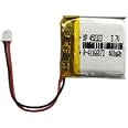 KP-452323 3.7V 400mAh Rechargeable Battery with Connector for Drone, Toys, Gaming, Robotics bluetoorh Headset, Bluetooth Speaker 400 mAh (DB-4)