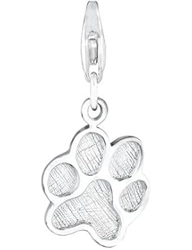 Elli Damen-Charm Katzenpfote 925 Sterlingsilber 04100819