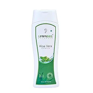 Ummees Naturals Aloe Vera Shampoo 200 Ml For Thick And Healthy Hair Herbal Shampoo With Real Aloe Vera Extracts