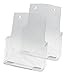 Produktbild Sigel LH310 Tisch-Prospekthalter/Prospektständer / Flyerhalter, DIN A4 aus hochwertigem Acryl, 2-er Pack