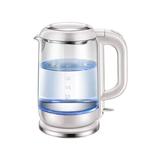 AA-SS Bouilloire de Chauffage Rapide 3000W de Bouilloire lectrique en Verre lectrique, Bouilloire sans Fil en Verre clairante DE 1,7 L de LED
