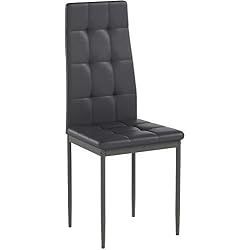 Albatros Rimini Lot de 6 chaises, Gris, testées SGS