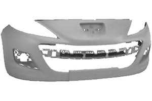 REPIAUTO Pare-choc avant à peindre compatible avec Peugeot 207 phase 2 depuis 2009