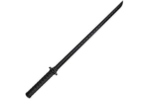 PLAYWELL Arti Marziali Nero Polipropilene Plastica " Ninja " Allenamento Bokken