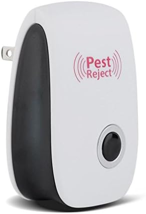 Pest Control Ultrasonic Repeller Inicio Sentinel Ultrasonido Dispositivo Repelente Electrónico Mosquito Repela Mosquitos, Ratones, Arañas, Hormigas, Ratas, Cucarachas, Bichos, Respetuoso del medio ambiente