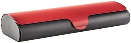 Edison&King Glasses Case Slim-Line with Aluminium Outer Shell and Snap Lock and
