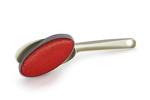 Perfetto Più 0128 Spazzola Velluto Girevole, Plastica, Ghiaccio, 28.5x7.0x6.0 cm